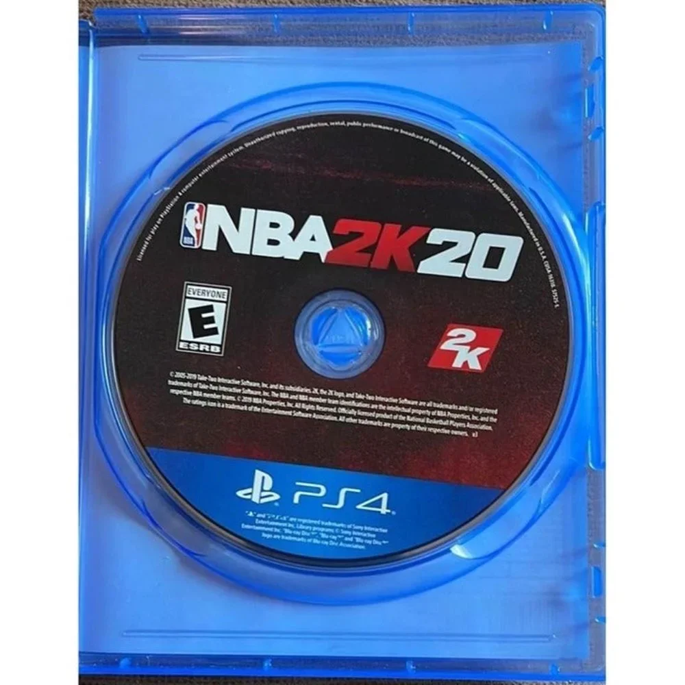 NBA 2K20 (SONY PlayStation 4 Game, 2019) w/Instruction Manual